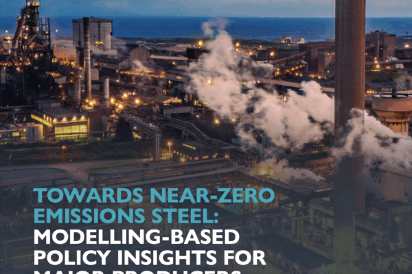 Towards Near-Zero Emissions Steel: Modelling-based Policy Insights for Major Producers
