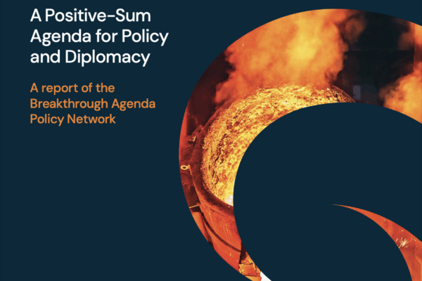 Making Clean Steel Competitive in International Trade: A Positive-Sum Agenda for Policy and Diplomacy